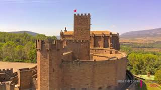 XABIER GAZTELUA / CASTILLO JAVIER - Drone / Dron - NAFARROA / NAVARRA - PAÍS VASCO / EUSKAL HERRIA