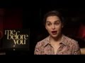 Emilia Clarke and Jojo Moyes talk 'Me Before You'