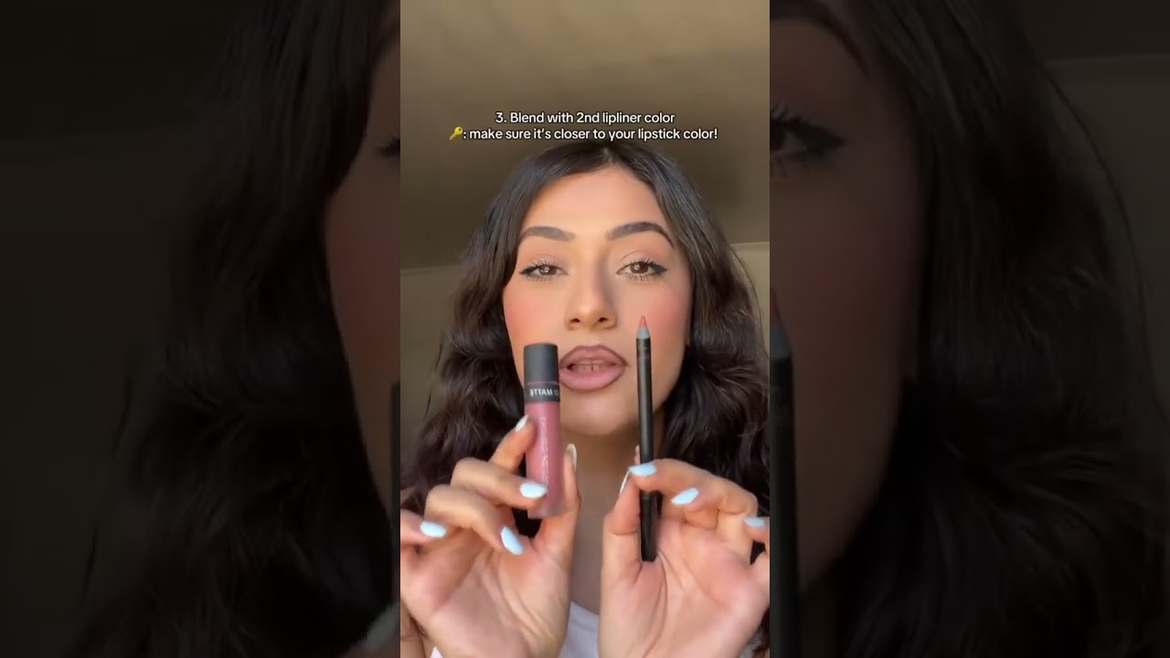 Thin to Full Lips | Lip Liner Tutorial | Lip Liner Hack