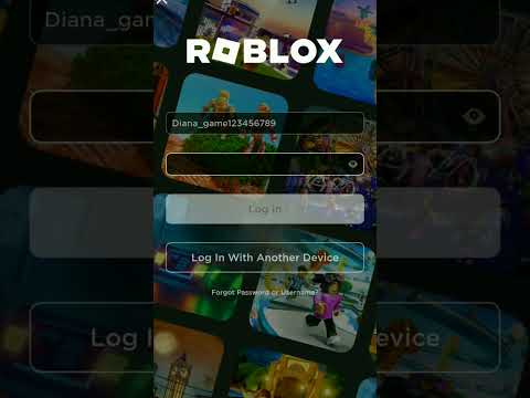 طريقه فتح روبلوكس بدون كلمه باسورد  ديانا ترند