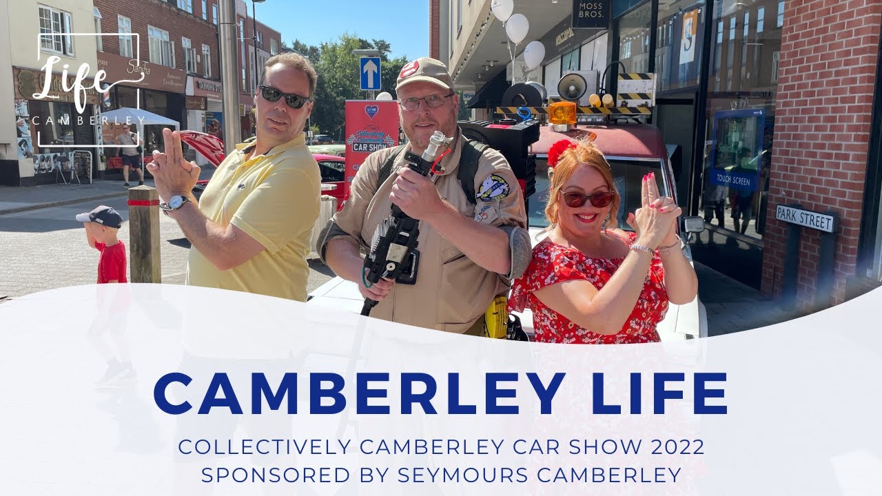 Collectively Camberley Car Show 2022 sponsored by Seymours Camberley