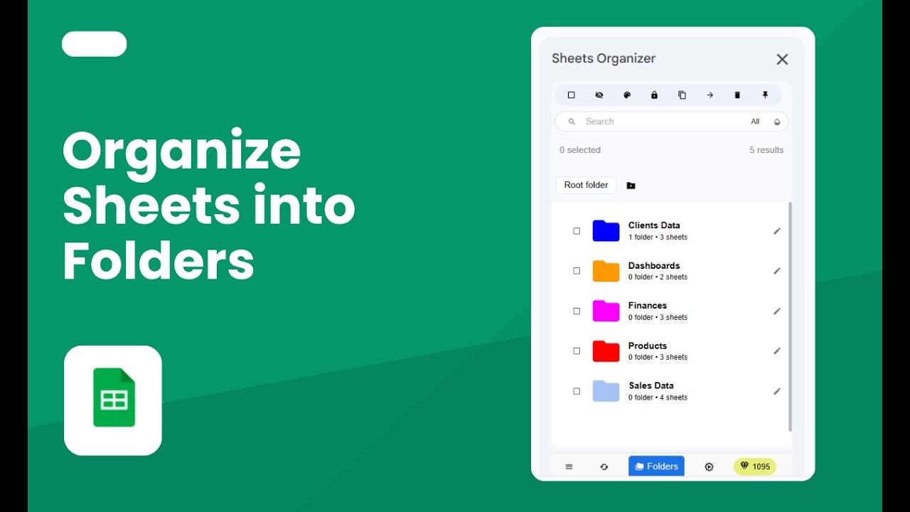 How to group tabs in folders in Google Sheets - YouTube