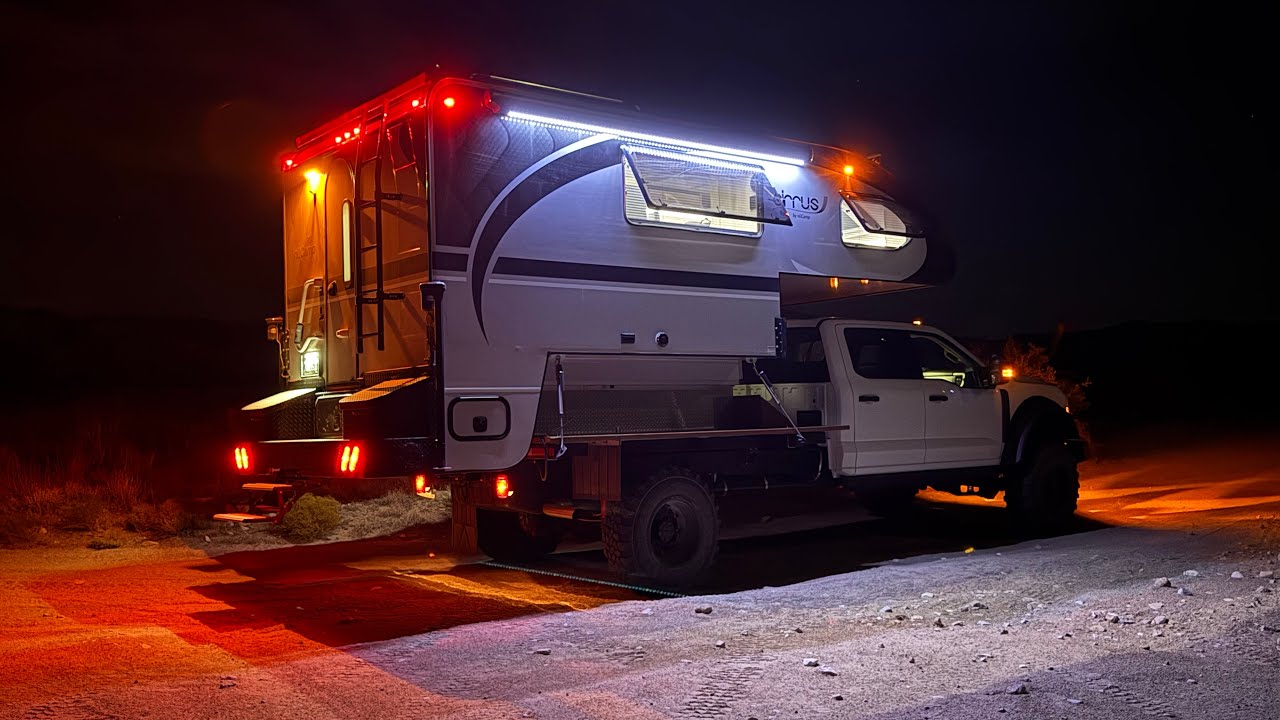 Lumicat Tour, First Night at Mojave Desert
