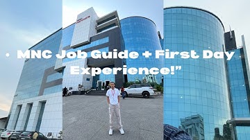 My Office Vlog at Tech Mahindra | How I Got Job in MNC as Fresher |#corporatelife
