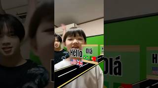 世界の「こんにちは」に挑戦するはずだった… #langage #challenge #japanese