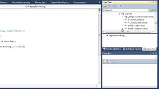 Learn ASP.NET 4.0, C# and Visual Studio 2010 Expert Skills Lesson 4-17: Use the Class View window
