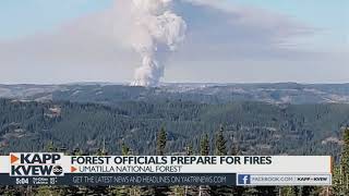 Umatilla County officials prepare as the 'unprecedented' wildfire season continues