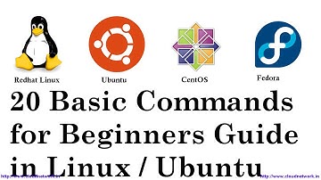 20 Basic Commands for Beginners Guide in Redhat Linux, CentOS, Fedora & Ubuntu, Linux Mint(Terminal)