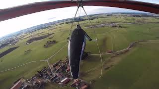 17 minutes of hell  Flex Hangglider didn't check wind gradient!