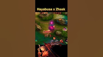 Hayabusa x Zhask Ulti Combo #hyperblend #hyperblendmode #mobilelegends #mlbb