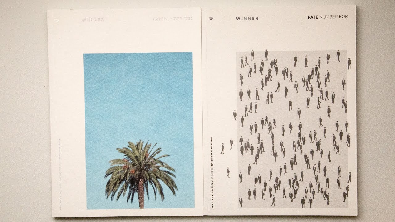 Unboxing | WINNER Single Album - FATE NUMBER FOR (FOR SEOUL + FOR LA Version)