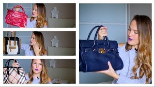 Моя коллекция сумок. Burberry/ Coccinelle/ Jimmy Choo - Видео от AnnaGap