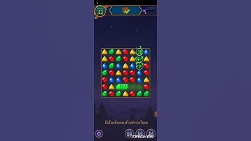 Jewels Magic: Mystery Match3 - Level 1 gameplay match 3 logic puzzle game #walkthrough #mobilegame