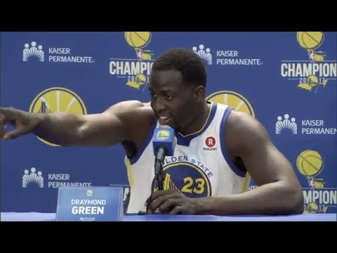 Draymond Green laughed in Kevin Durant's face over Twitter fiasco | ESPN