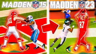 A Touchdown With Travis Kelce In EVERY Madden!
