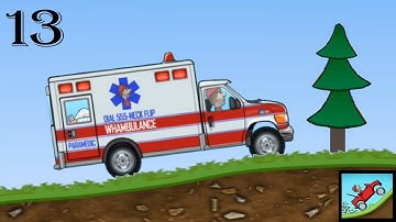 Hill Climb Racing Gameplay Walkthrough Part 13 - Ambulance    ( Android / iOS )