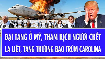 🔴Tin nóng nước Mỹ: Đại tang ở Mỹ, thảm kịch người chết la liệt, tang thương bao trùm Carolina