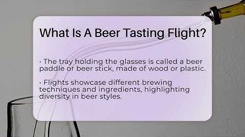 What Is A Beer Tasting Flight? - The Pint Guy