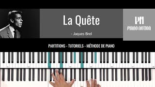 The Impossible Dream - The Quest -  La Quête (Piano Sheet - Piano Solo - Cover - Tutorial)