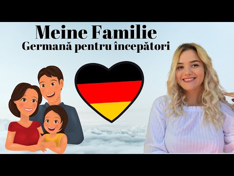 Germana pentru incepatori: Lectia 6 - Membrii familiei