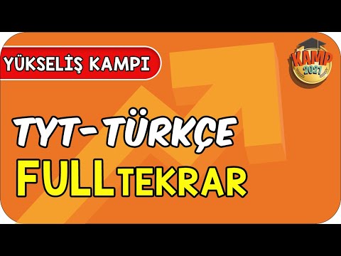 TYT Türkçe  Full Tekrar | Yükseliş Kampı