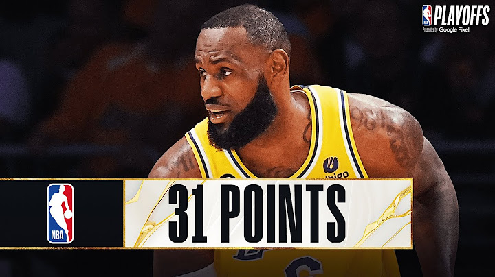 LeBron James Has HIGHEST-SCORING Half Of His Playoff Career! #PLAYOFFMODE