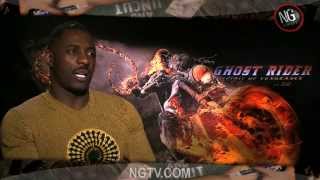 Nicolas Cage, Idris Elba \& Johnny Whitworth on Ghost Rider 2