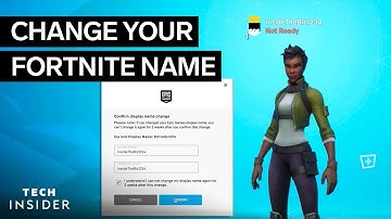 How To Change Your Fortnite Name