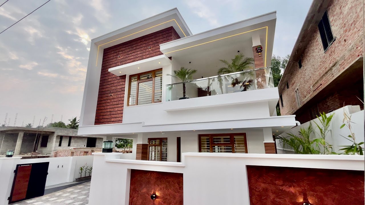 Peroorkada East Facing 4 BHK House for Sale in Trivandrum | New Red Brick | Price Negotiable