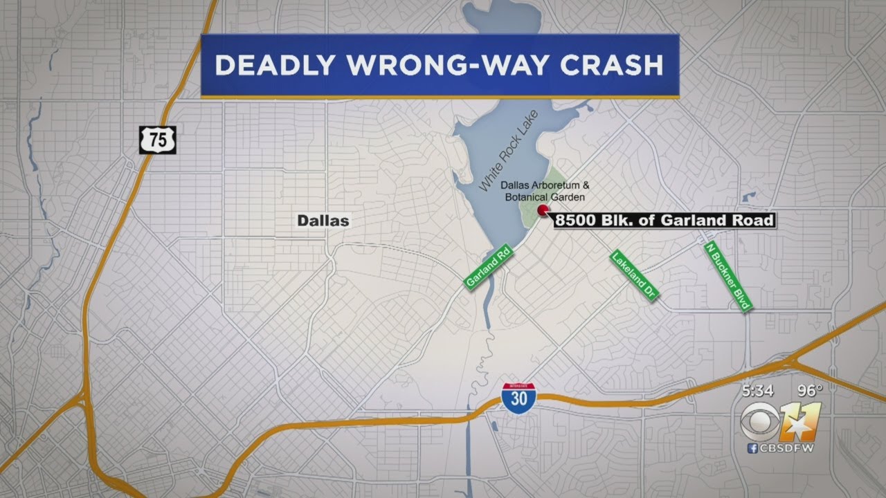 Wrong-Way Driver Killed In Dallas Accident