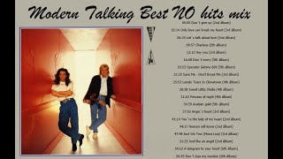 Modern Talking Best NO hits mix (One hour music from the heart by Thomas Anders and Dieter Bohlen)