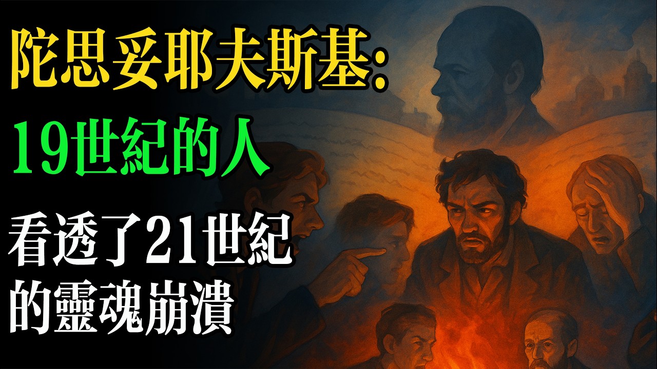 陀思妥耶夫斯基：19世紀的人，看透了21世紀的靈魂崩潰！It’s Not a Murder Case — The Brothers Karamazov Is About Your Inner War！
