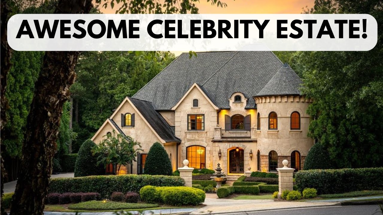 AWESOME CELEBRITY ESTATE in Atlanta - Sandy Springs, GA I Atlanta Luxury Homes I Atlanta Real Estate