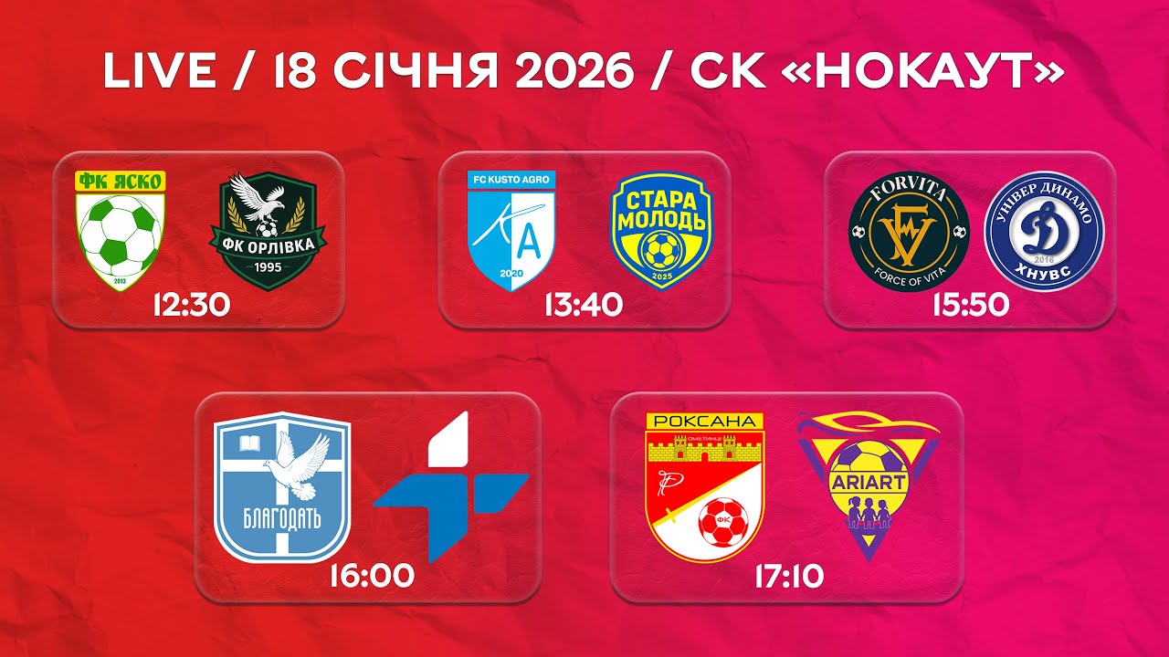 🔴LIVE / 1-2 ЛІГИ / 11 ТУР ВІДКРИТОГО ЧЕМПІОНАТУ ВІННИЦЬКОЇ МТГ З ФУТЗАЛУ В СЕЗОНІ 2025/2026