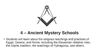 Ancient Mystery Schools