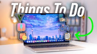 11 Things To Do M3 MacBook Air | Setup & Customization