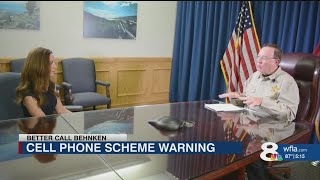 Cell phone Scheme Warning