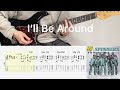 The Spinners - I'll Be Around (guitar cover with tabs & chords)