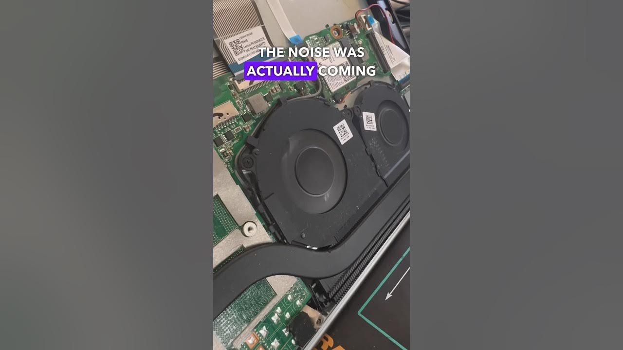 Vibrating Laptop Fans! Let’s Fix It! shorts pc laptoprepair 