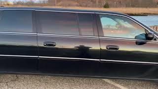 2010 Cadillac DTS Superior Six Door Funeral Limousine