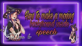 كيف اخلي خلفية متحركة داخل الكلام ؟😍🍃✔ screenshot 2