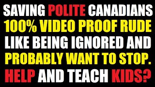 RAW VIDEO - 38/50 - (Grade C): Saving Polite Canadians and Teaching Kids - Eaton Centre Eating