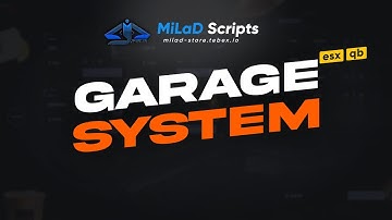 fivem Garage System [ESX/QBCORE]