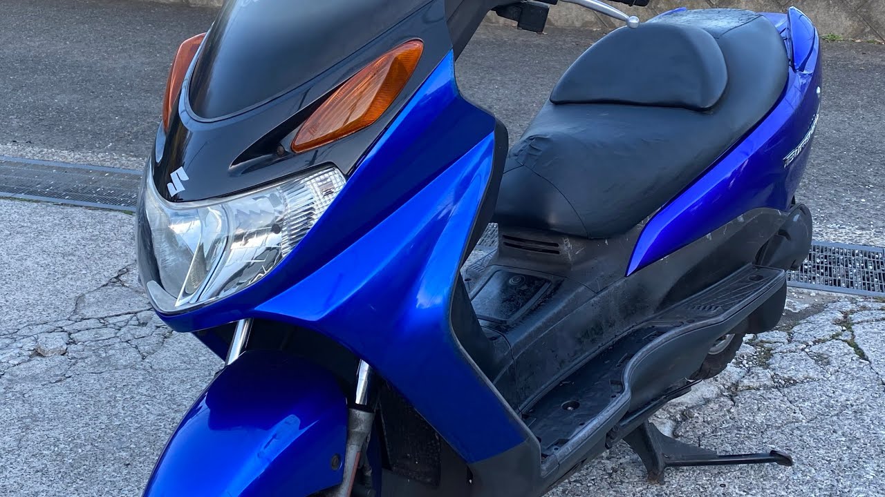 スズキ！バーグマン150ｃｃ！ 型式　BR111！ 150㏄！ 売約済み】バーグマン150 加速が良いのに小さすぎない、ちょうどいい