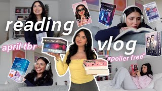 reading vlog 📚 neue empfehlungen & ganz viele emotionen⭐️, april tbr, mood reading