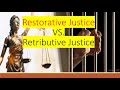 Dispute resolution restorative justice vs retributive justice ii thedz tv01