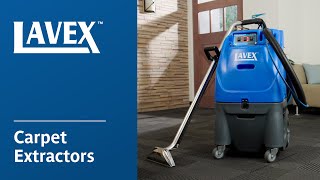 Transform Your Cleaning Game with Lavex Carpet Extractors!
