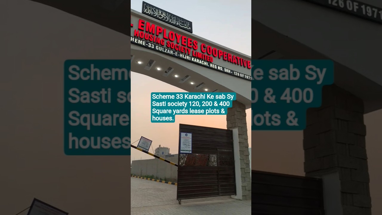 IDEAL LOCATION FOR LIVING IN KARACHI