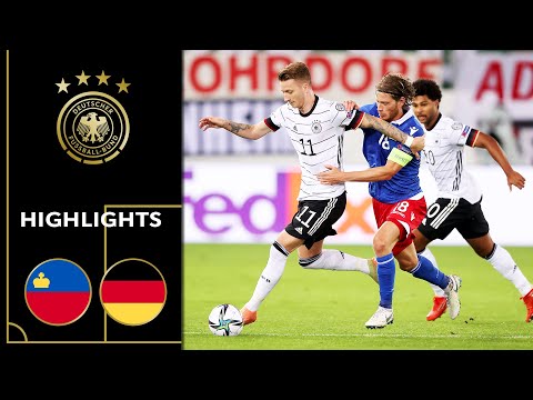 First victory for Flick and DFB | Liechtenstein vs. Germany 0:2 | Highlights | World Cup Qualifier