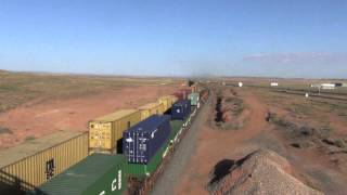 West Winslow, AZ BNSF Trains